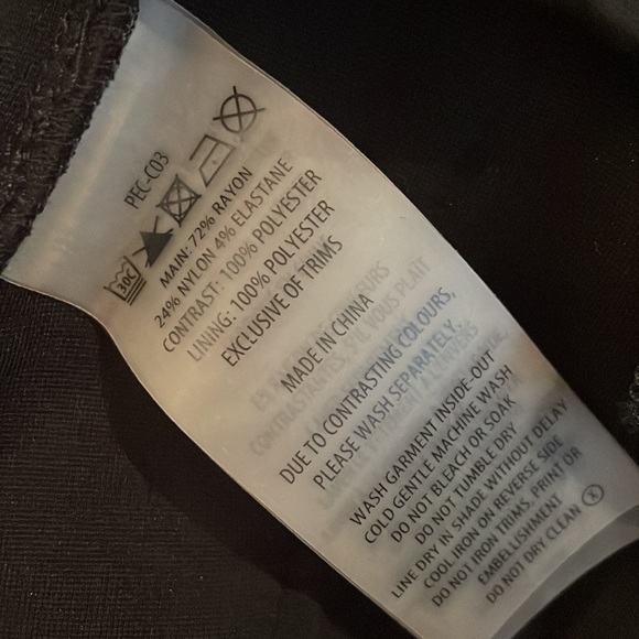 P.E Nation Black Slim Track Pants with Side Logo - Picture 8 of 9